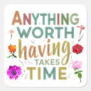 Search for take time stickers Patience