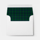 Search for scottish tartan envelopes Green