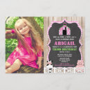 Search for animal farm birthday invitations Pink
