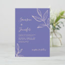 Search for periwinkle blue wedding invitations Modern