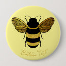 Search for bee buttons Black