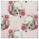Search for skull fabric Rose