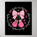 Search for support awareness pink ribbon posters We wear pink