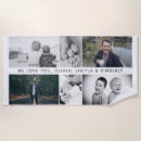 Search for father beach towels Photo collage