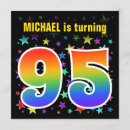 Search for 95 birthday invitations 95 years old