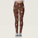 Search for floral leggings Red