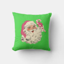 Search for pink santa claus pillows Vintage