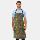Search for red yellow orange green aprons Watercolor