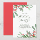 Search for holly seasonal invitations Festive