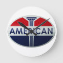 Recherche de voitures américaines horloges Route