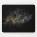 Recherche de lumière noire tapis souris Blanc