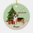 Recherche de pembroke welsh corgi ornements Vacances