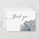 Search for succulent thank you cards Pastel