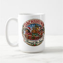 Search for cute dachshund mugs Dachshund through the snow