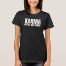 Search for karma womens tshirts Regulates