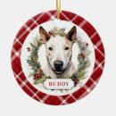 Search for bull terrier ornaments Cute