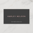 Search for one sided business cards Modern