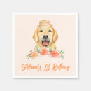 Search for golden retriever napkins Watercolor