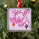 Search for cherry blossom christmas accents Chinese