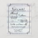 Search for music bridal shower invitations Jazz
