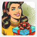 Search for retro fashion stickers Birthday
