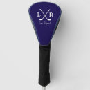 Search for navy blue golf head covers Monogram monogrammed