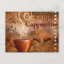 Recherche de cappucino cartes postales Élégant