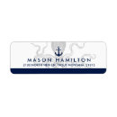 Search for beach wedding return address labels Nautical