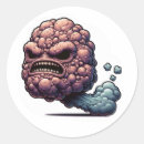 Recherche de furieux autocollants Dessin animé