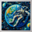 Search for 4 planets posters Futuristic