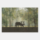 Search for hunting elk wrapping paper Forest