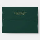 Search for emerald green envelopes Gold