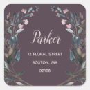 Search for purple watercolor flowers stickers Greenery