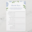 Search for find the guest bridal shower games Blue