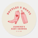 Search for pink cowgirl stickers Baby shower