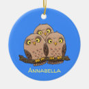 Search for owls ornaments Woodland