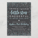Recherche de petites étoiles invitations Pour enfants