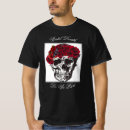 Recherche de crâne rouge tshirts Crâne à sucre