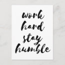 Search for working hard postcards Motivational quote