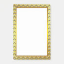Search for zigzag post it notes Gold