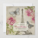 Recherche de quinceañera paris invitations Vintage