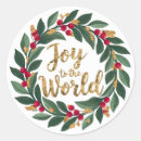 Search for joy to the world stickers Green