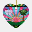 Search for stained glass art ornaments Tiffany