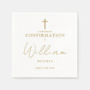 Search for confirmation napkins Religious