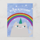 Search for cute rainbow unicorn postcards Girl