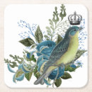 Recherche de oiseau rose dessous de verres Bleu