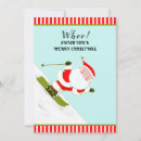 Search for funny skiing christmas cards Snow