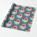 Search for black santa claus wrapping paper Xmas