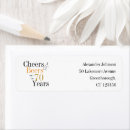 Search for beers return address labels Cheers and beers