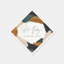 Search for abstract watercolor napkins Modern
